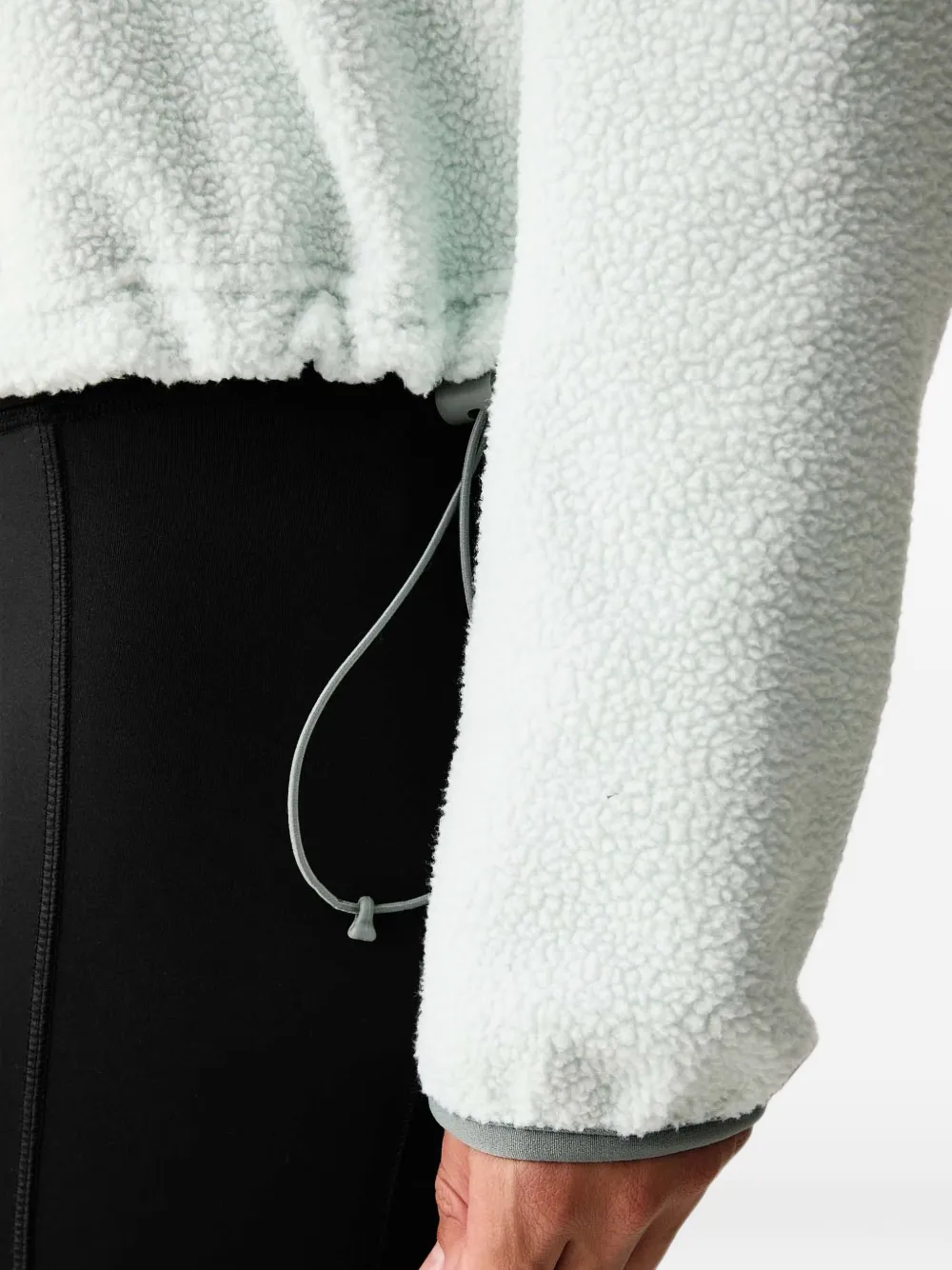 Columbia Helvetia II fleece drawstring sweater Groen