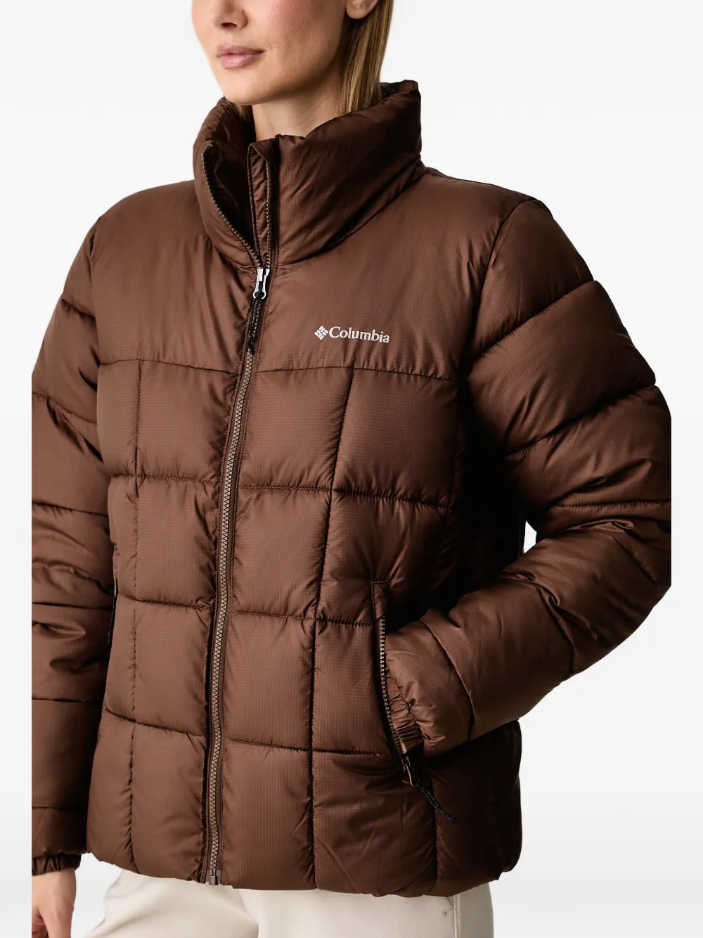 Columbia Ripstop gewatteerd jack Bruin