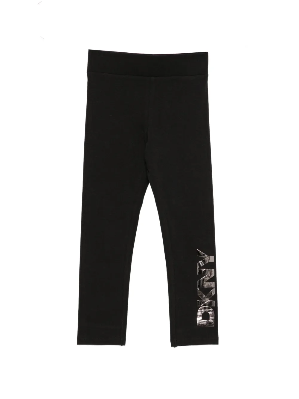 Dkny Kids logo-print leggings - Nero