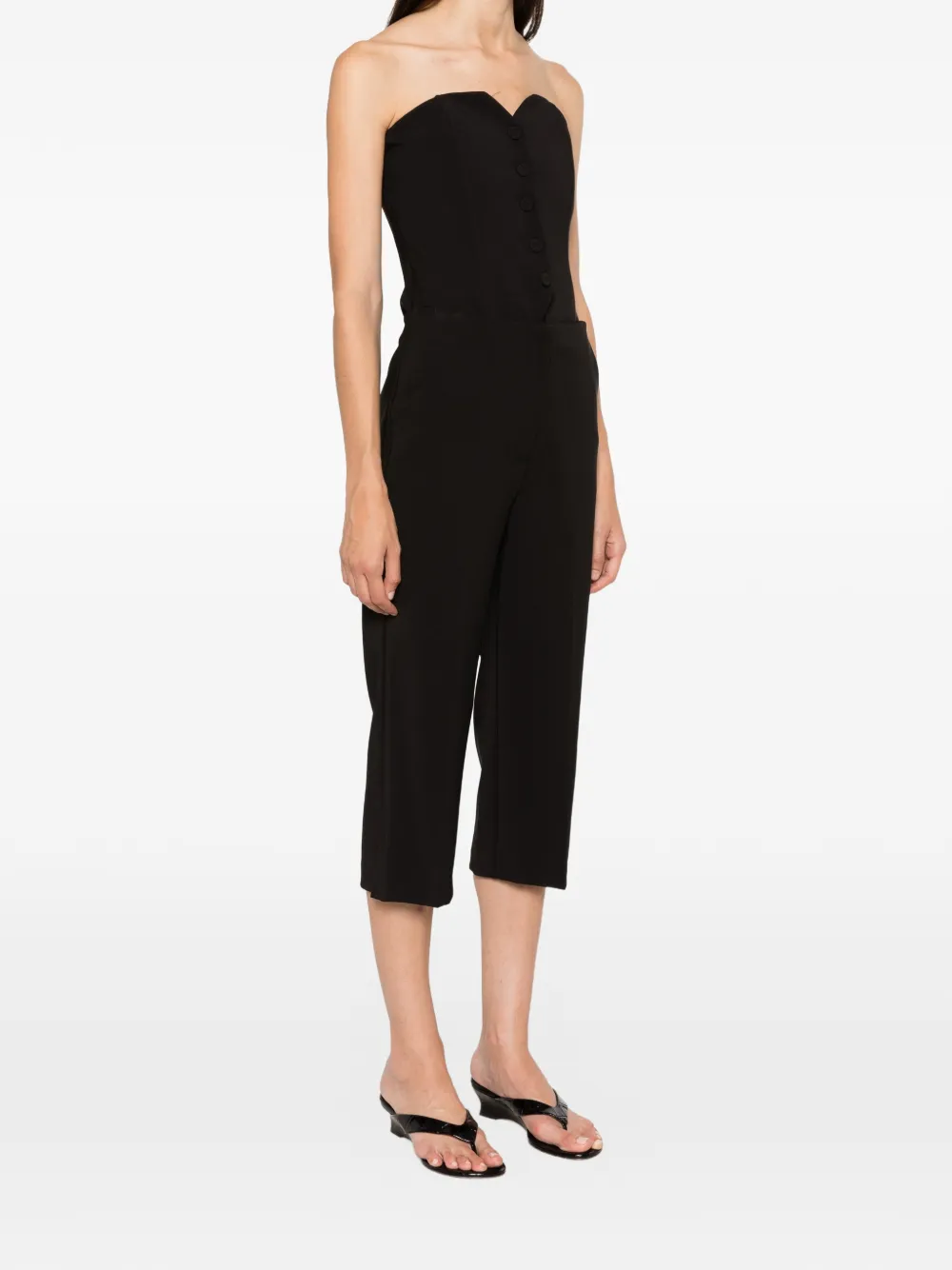 IMPERIAL Cropped broek Zwart