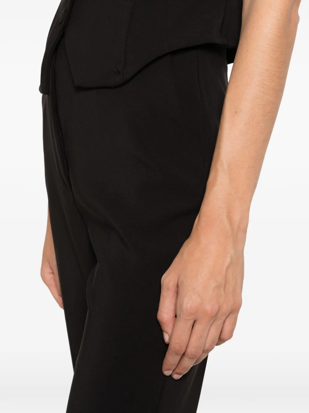 IMPERIAL Cropped broek Zwart