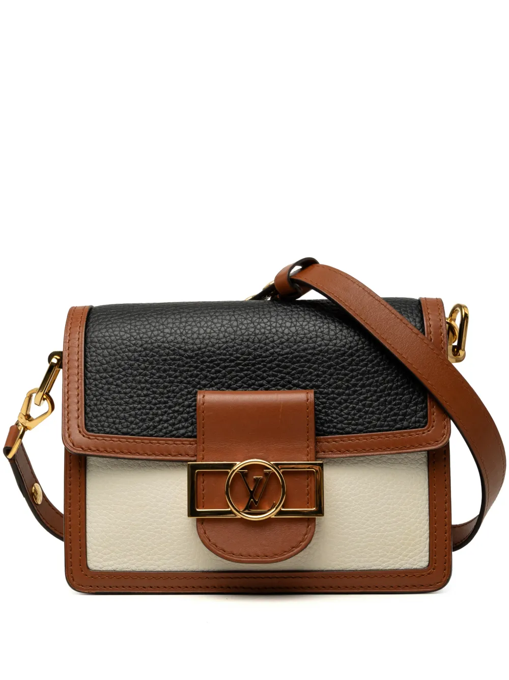Louis Vuitton Pre-Owned 2019 Taurillon Mini Dauphine satchel - Black