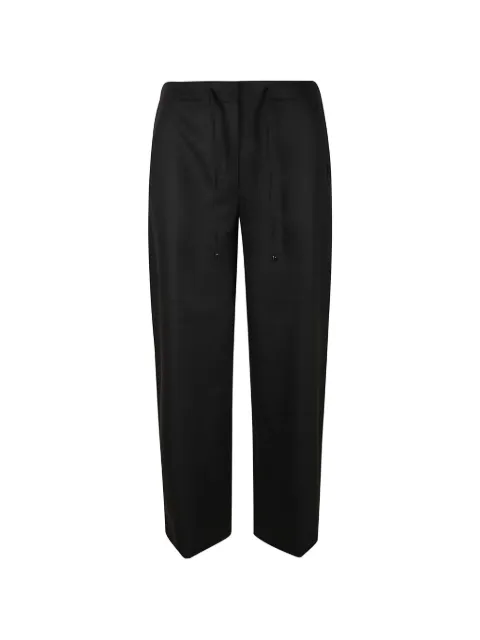 'S Max Mara pantalones anchos con cordones en la pretina