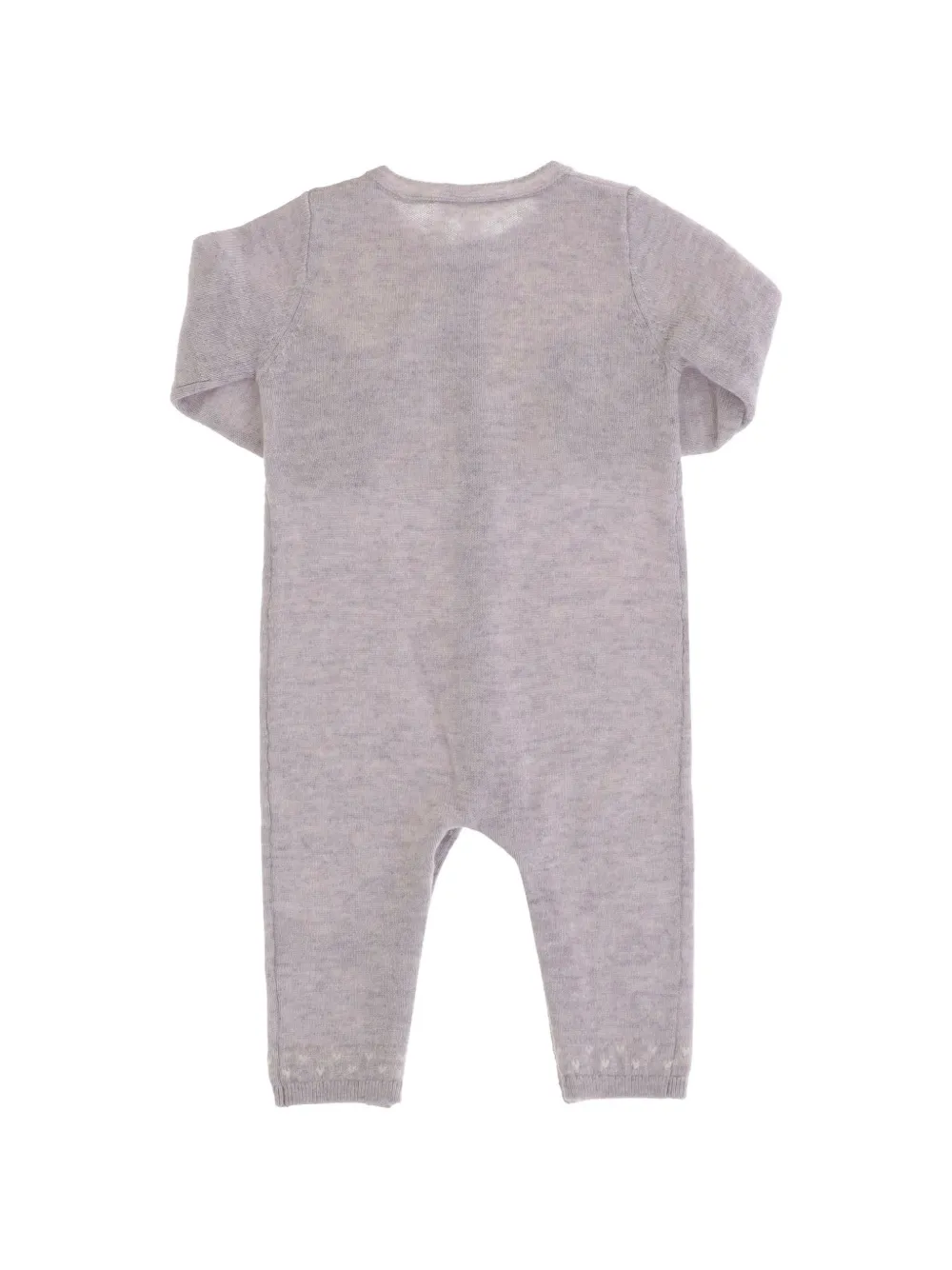 Tartine Et Chocolat Onesie met ronde hals en geborduurde applicatie Paars