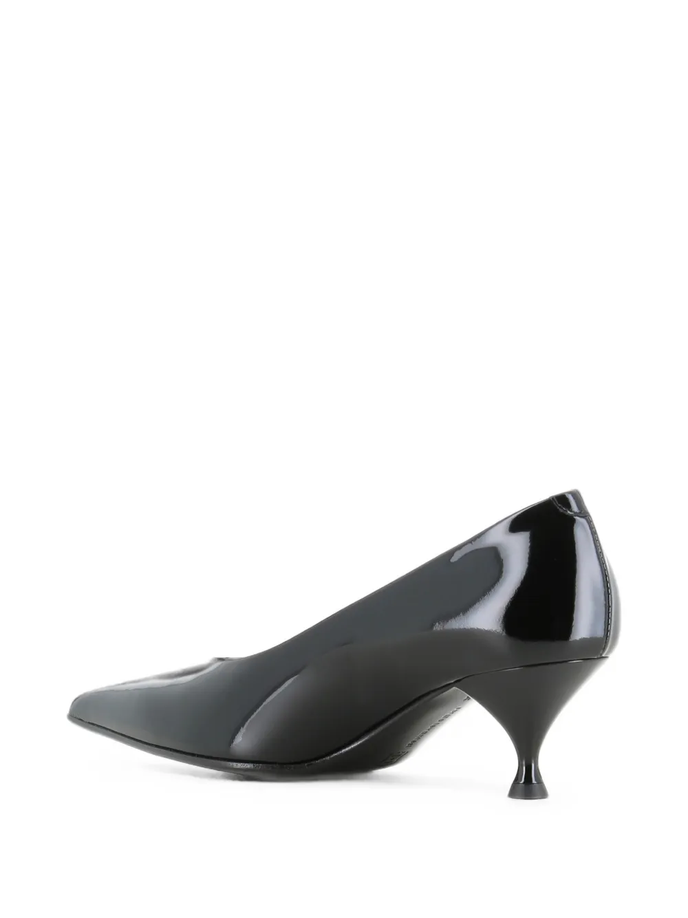 Sergio Levantesi BELLATRIX 67 patent leather pumps Zwart