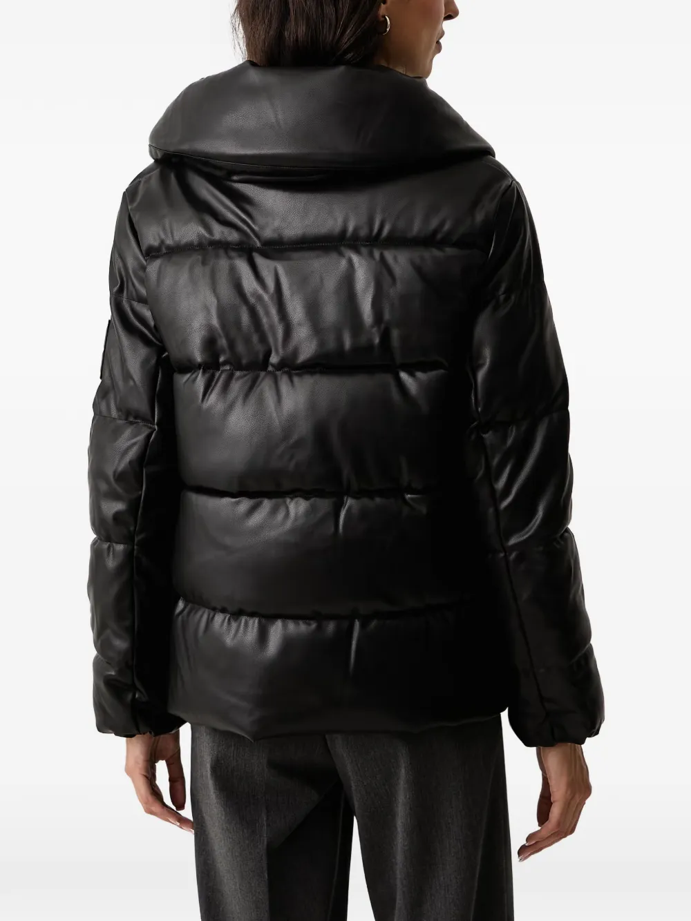 DKNY Jack van imitatieleer Zwart