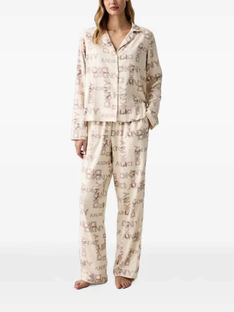 DKNY logo-print pyjamas