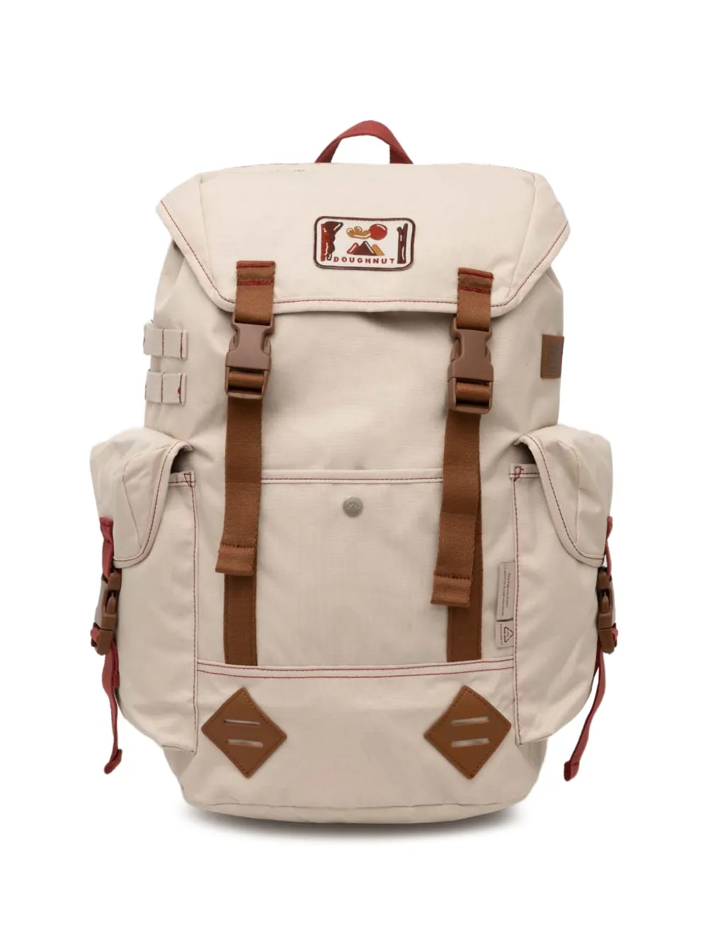 Doughnut Grounder buckle-fastening backpack - Toni neutri