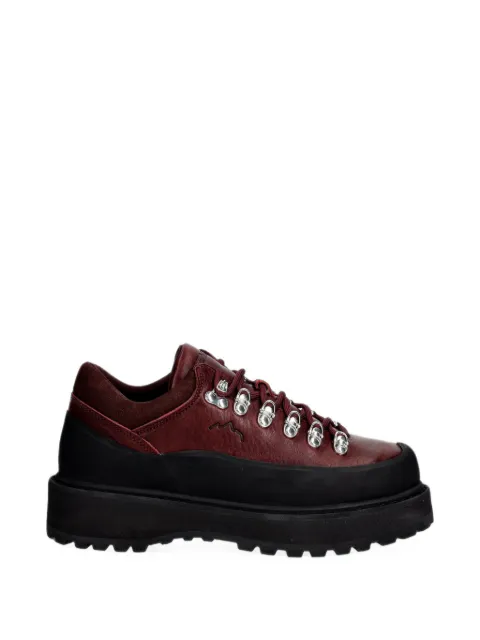 Diemme Cornaro leather panelled lace-up hiking sneakers