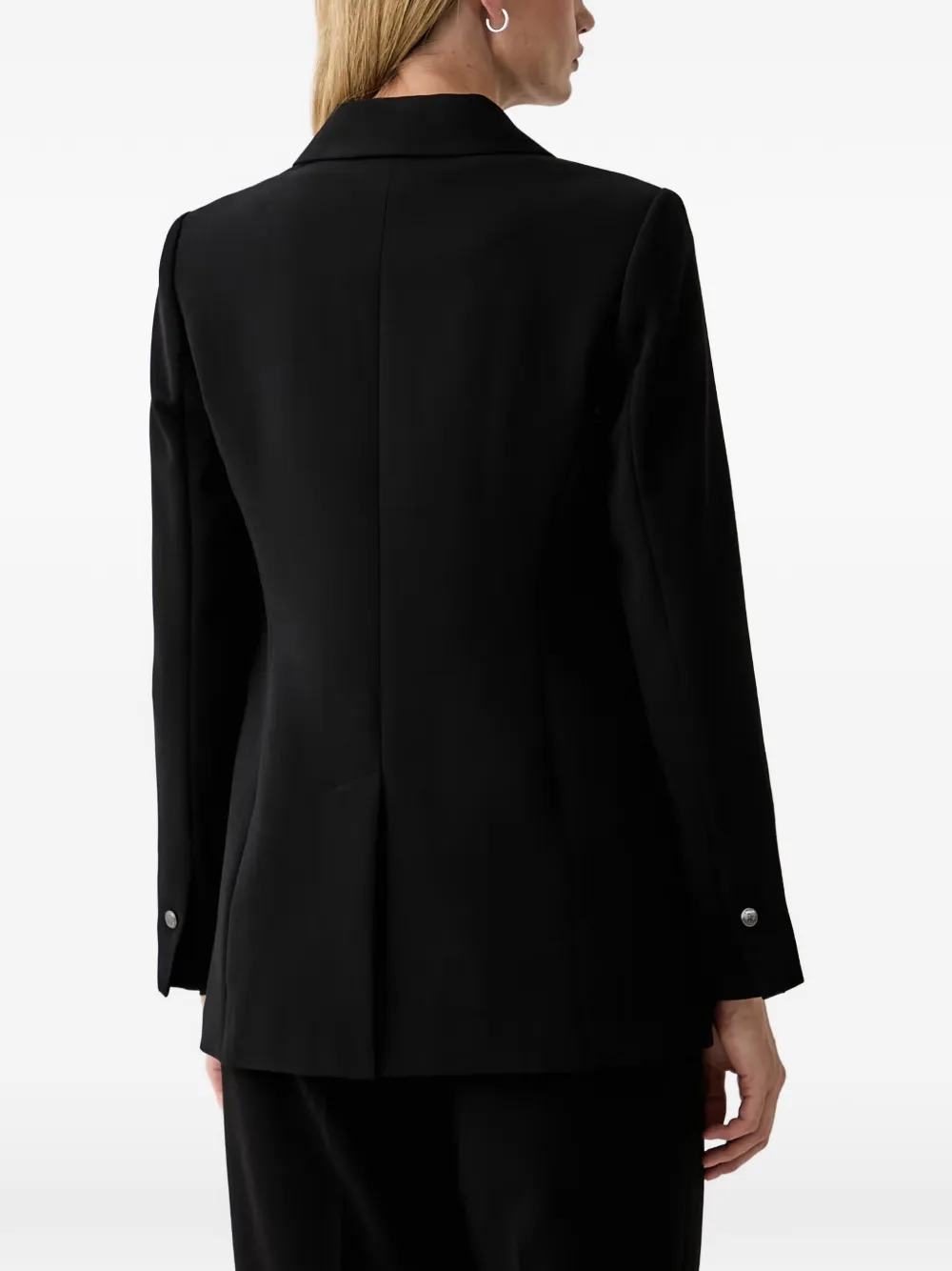 DKNY Blazer met enkele rij logo-knopen Zwart