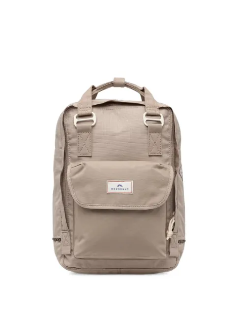 Doughnut Macaroon Minorstones logo-patch backpack