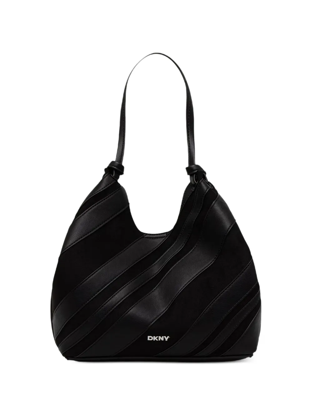 DKNY Medium Paula shopper met afneembare buidel Zwart