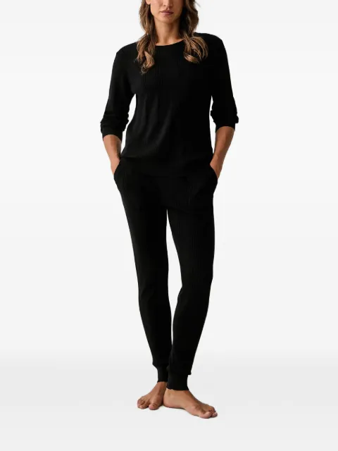 DKNY ribbed-knit pyjamas