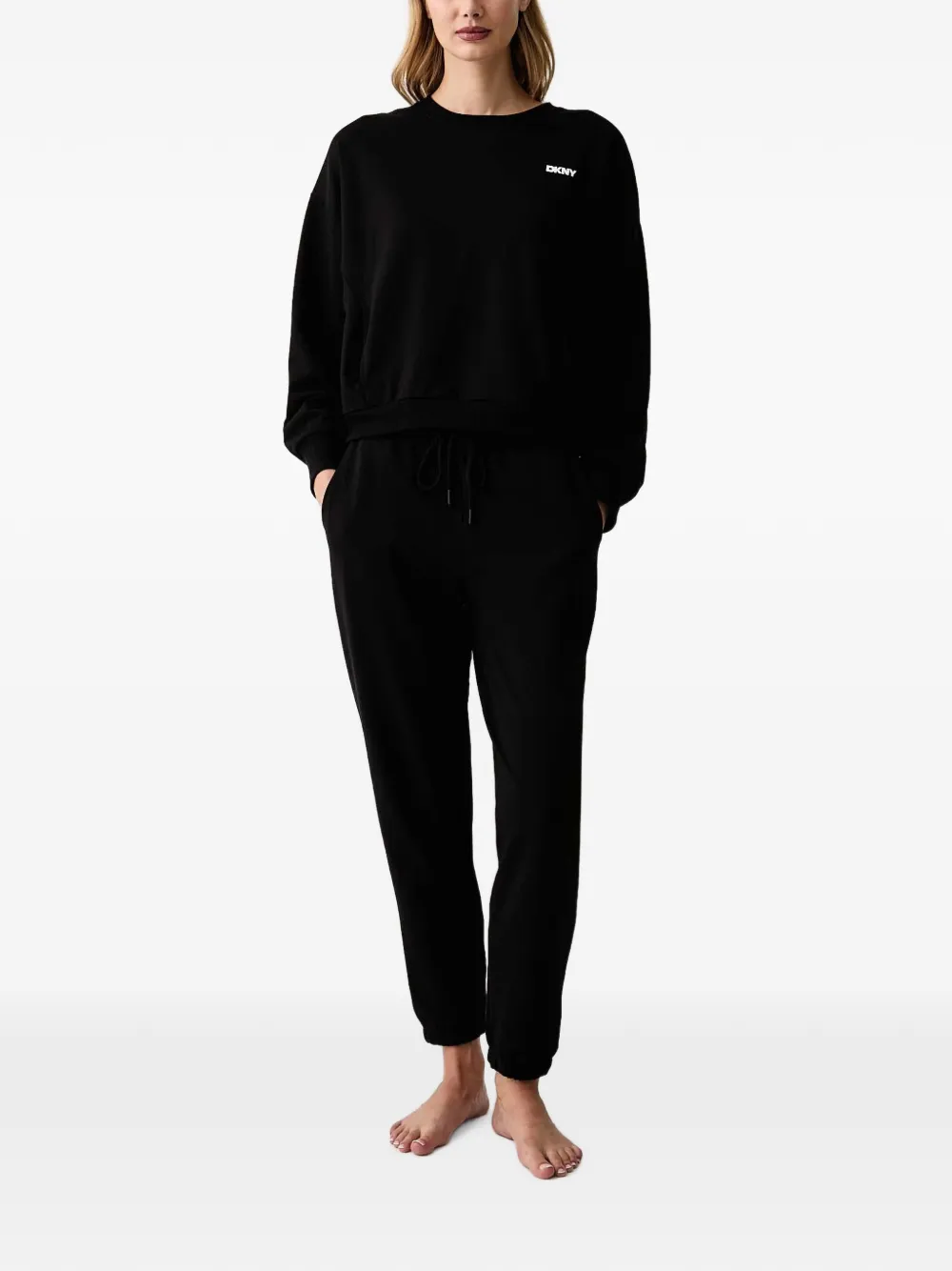 DKNY logo-print pyjamas
