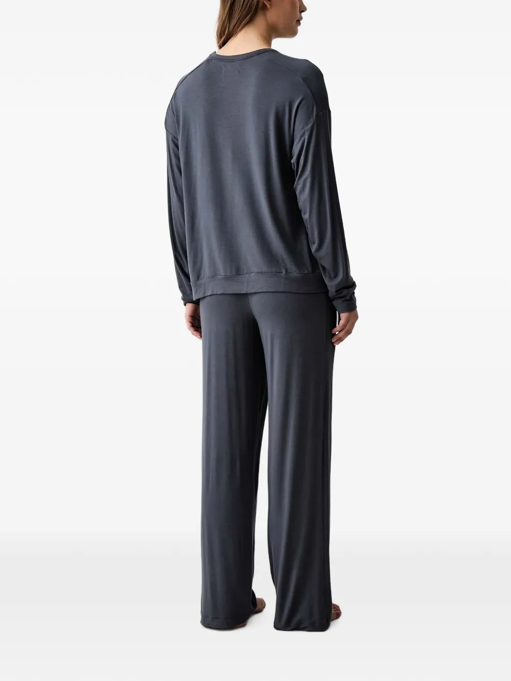 DKNY Pyjama met logoprint Grijs