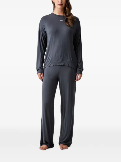 DKNY logo-print pyjamas