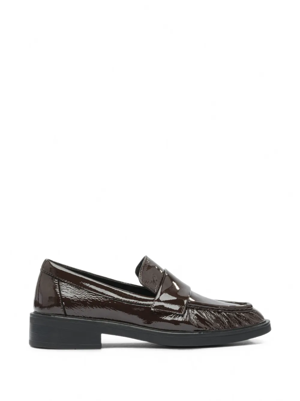 strategia shoes Romy crinkled-finish loafers · 38