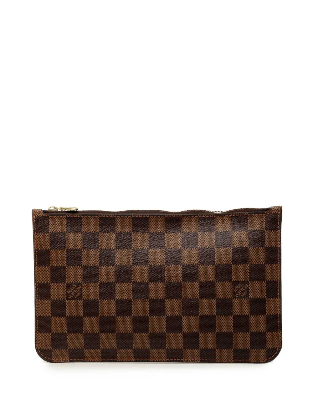 Louis Vuitton Pre-Owned 2009 Damier Ebene Neverfull MM pouch - Marrone