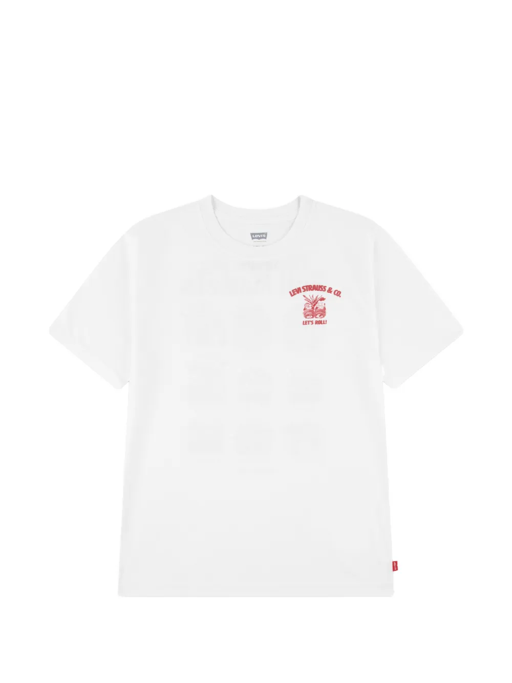 Levi's Kids graphic-print T-shirt - Weiß