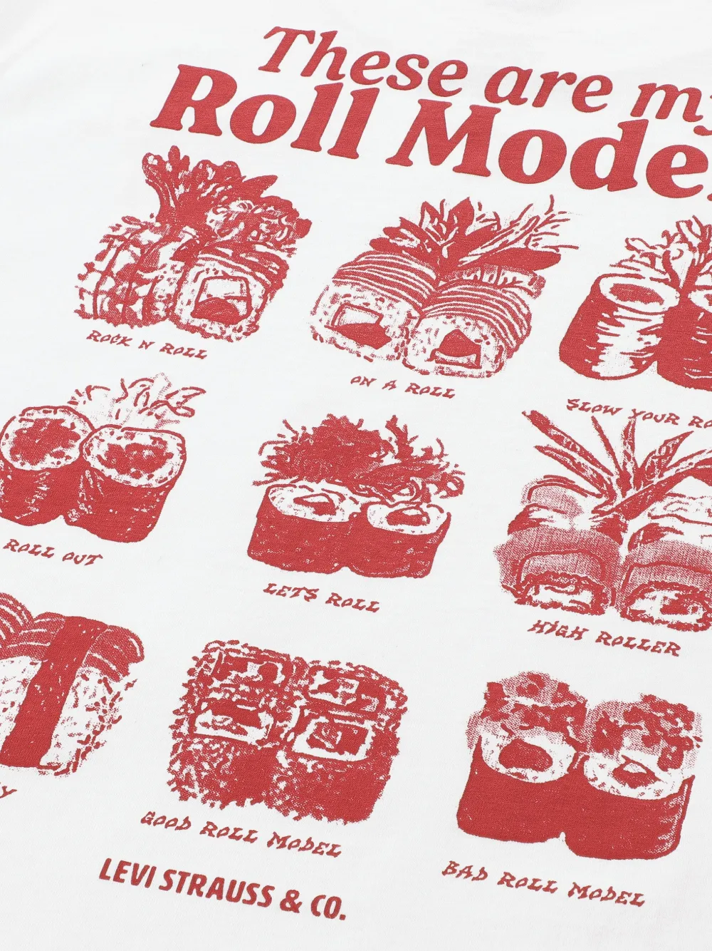 Levi's Kids graphic-print T-shirt Wit