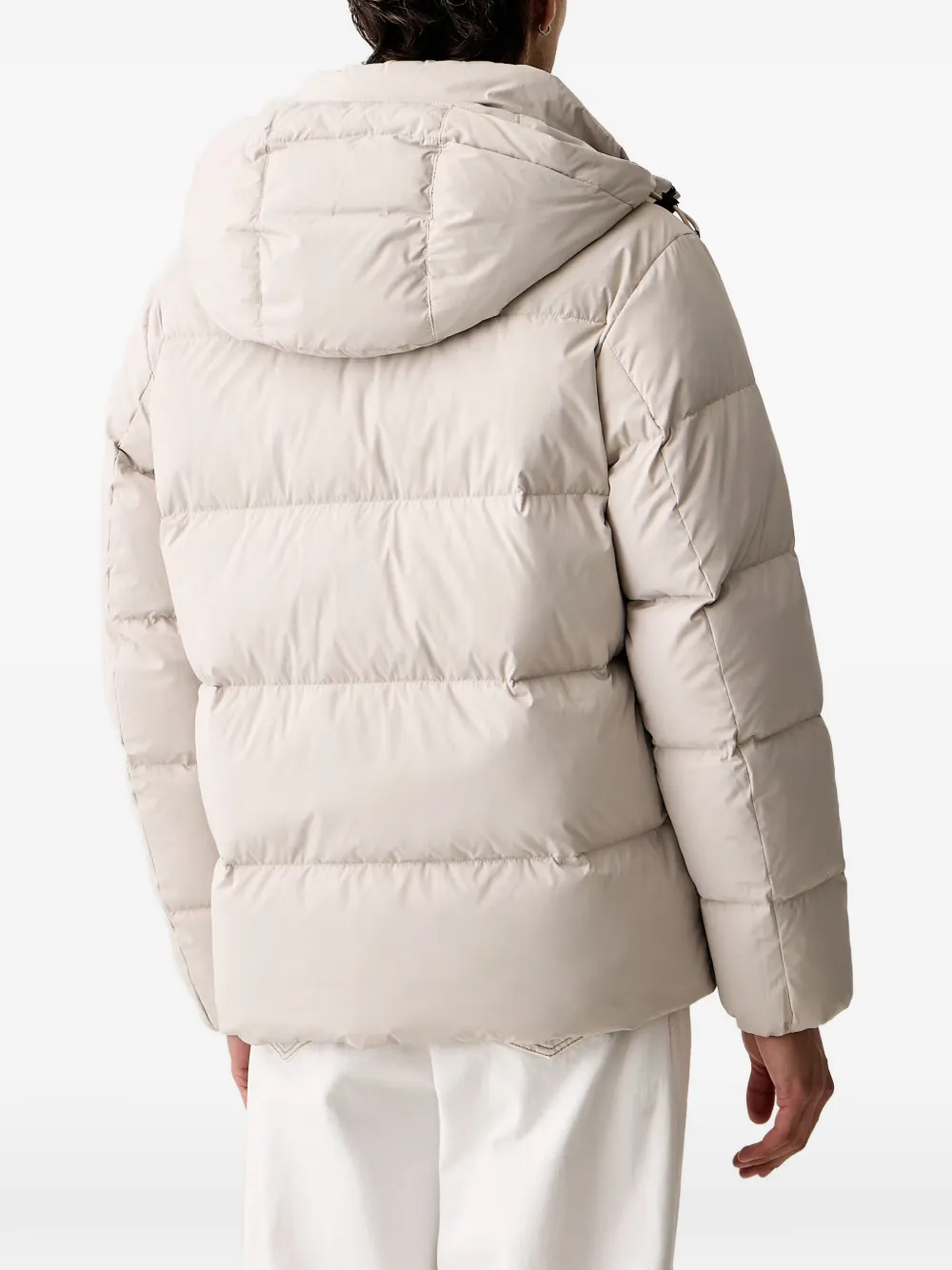 Marc O'Polo hooded padded jacket Beige