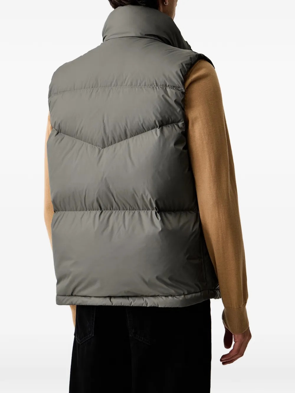 Marc O'Polo quilted gilet Groen