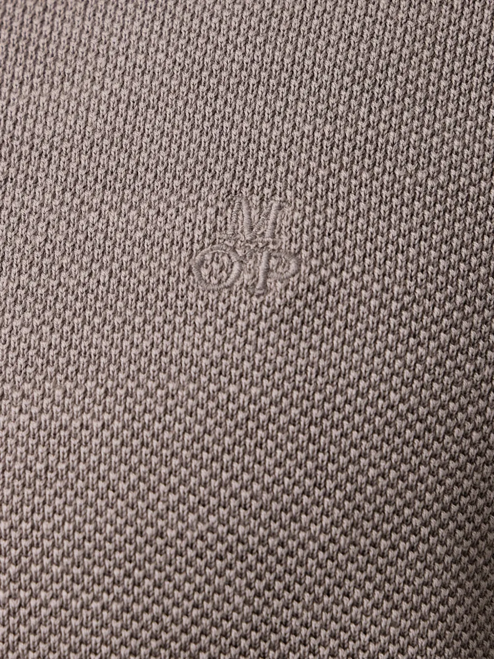 Marc O'Polo textured-knit sweater Grijs