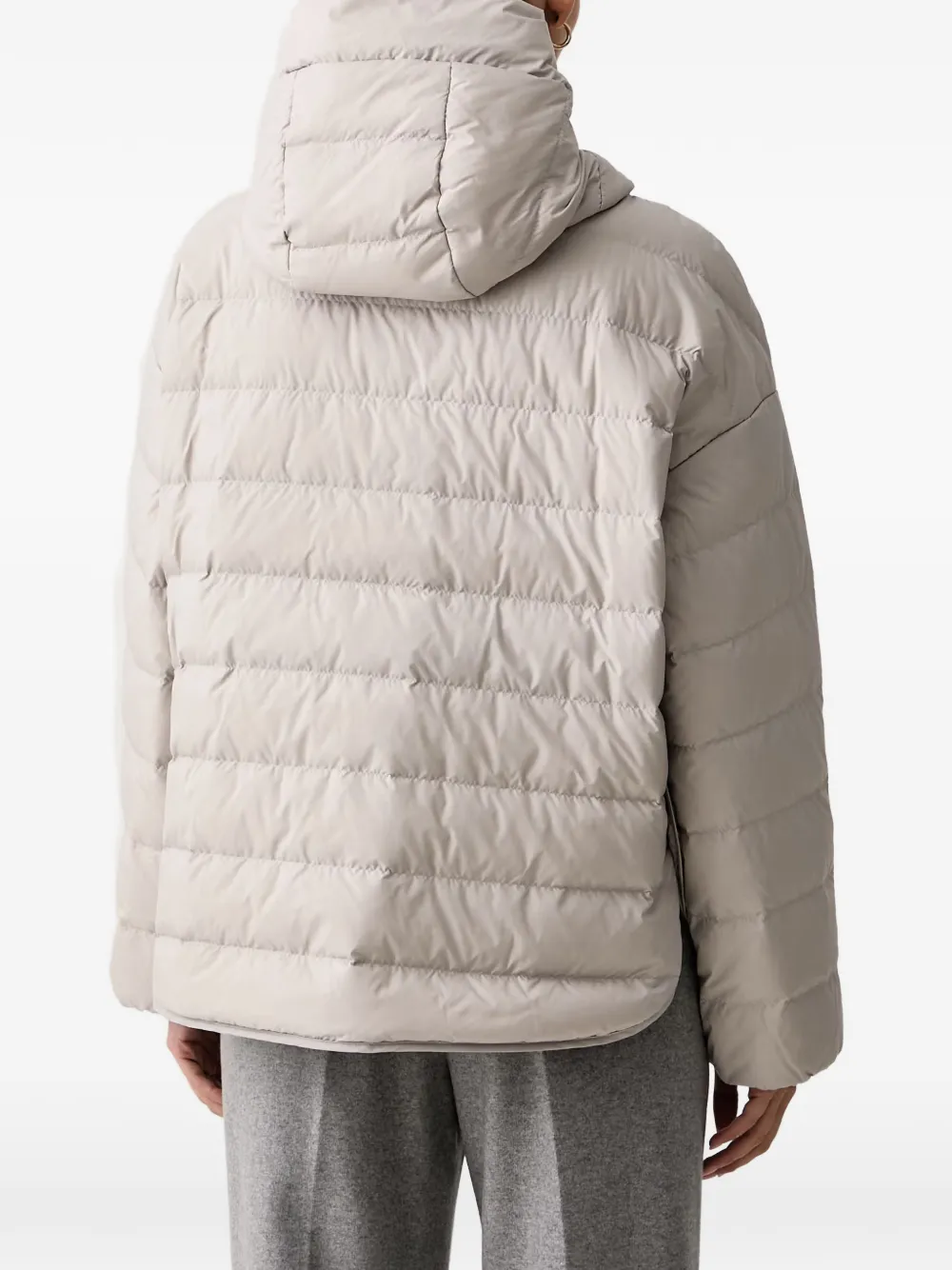 Marc O'Polo Gevoerd jack met capuchon Beige