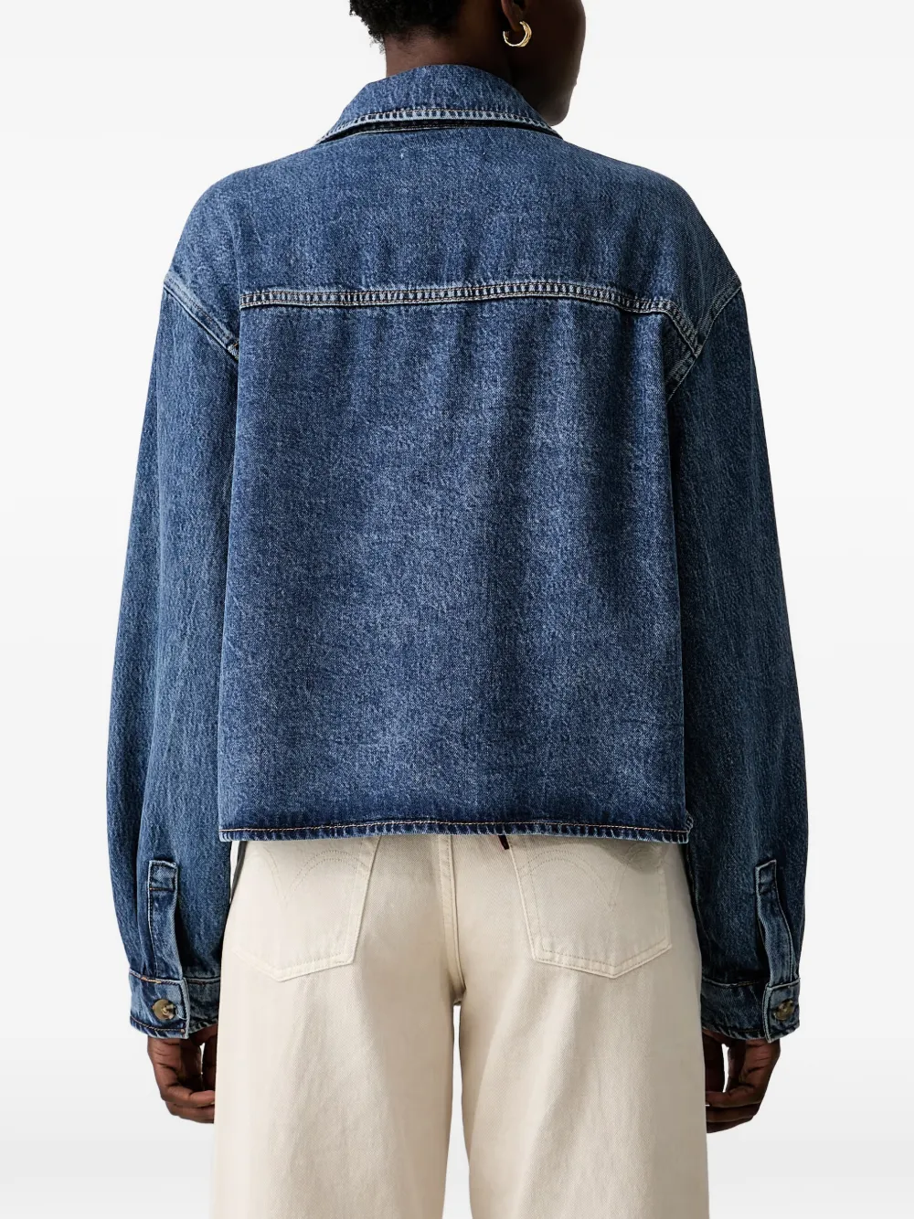 Marc O'Polo Denim jack Blauw