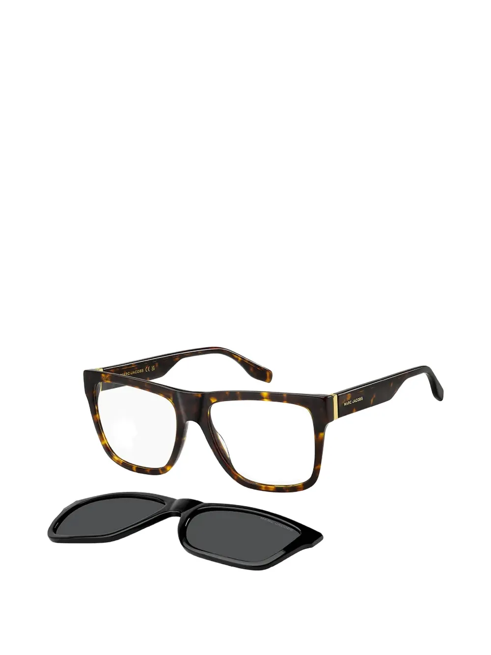Marc Jacobs Eyewear Bril met vierkant montuur Zwart