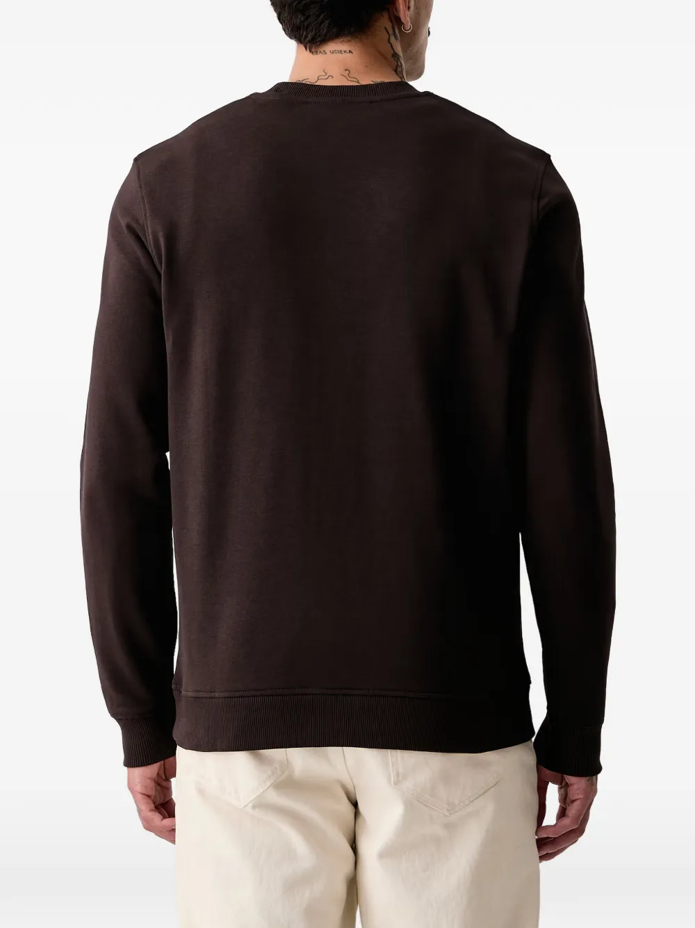 Marc O'Polo logo-print sweatshirt Bruin