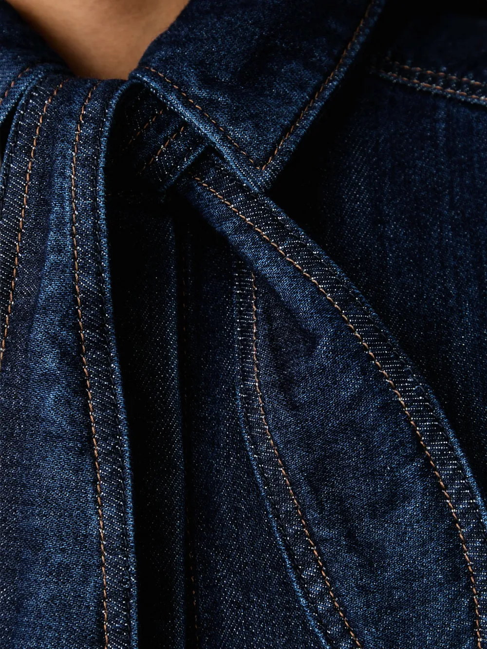 Marc O'Polo Denim blouse Blauw