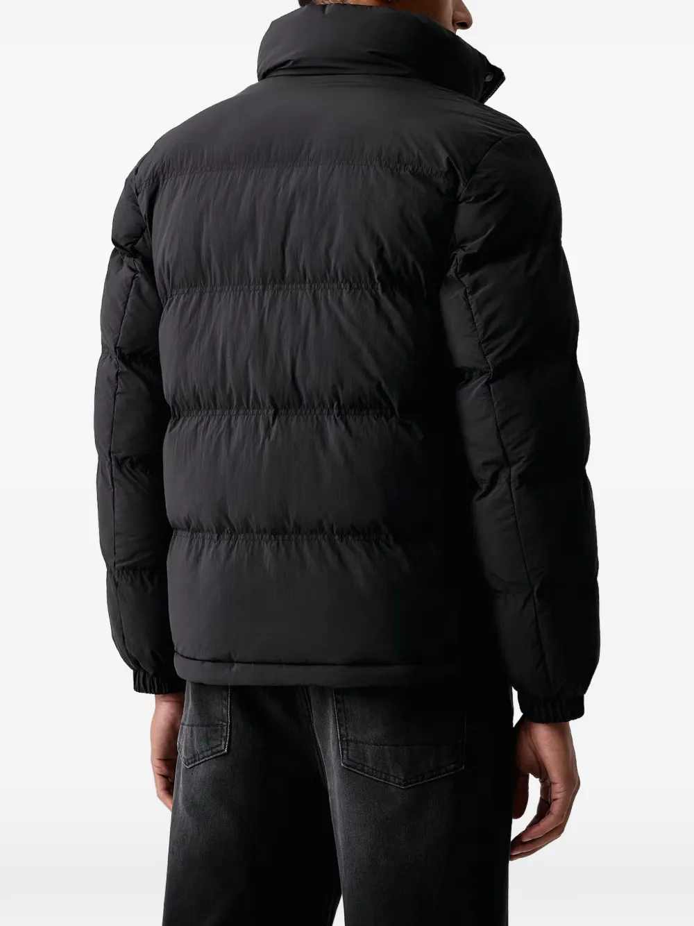 Marc O'Polo quilted puffer jacket Zwart