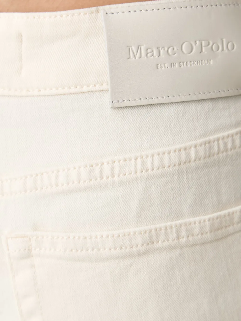 Marc O'Polo Straight jeans Wit