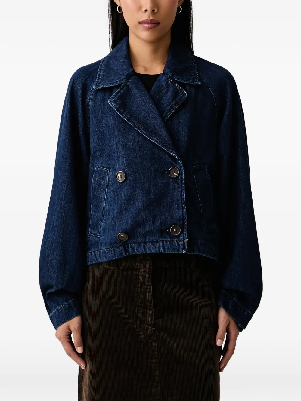 Marc O'Polo double-breasted denim jacket