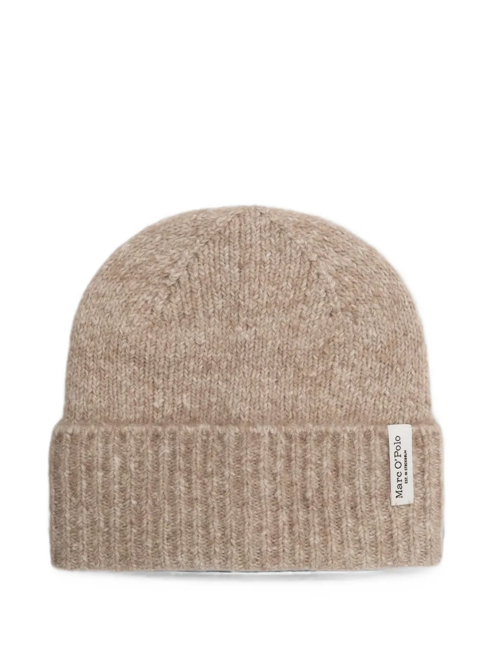 Marc O'Polo ribbed-knit beanie hat