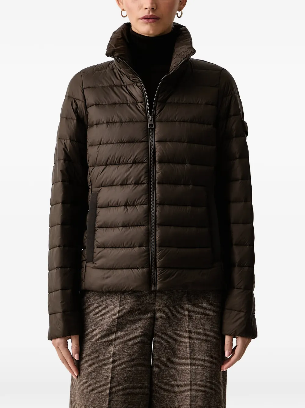 Marc O'Polo quilted high-neck jacket