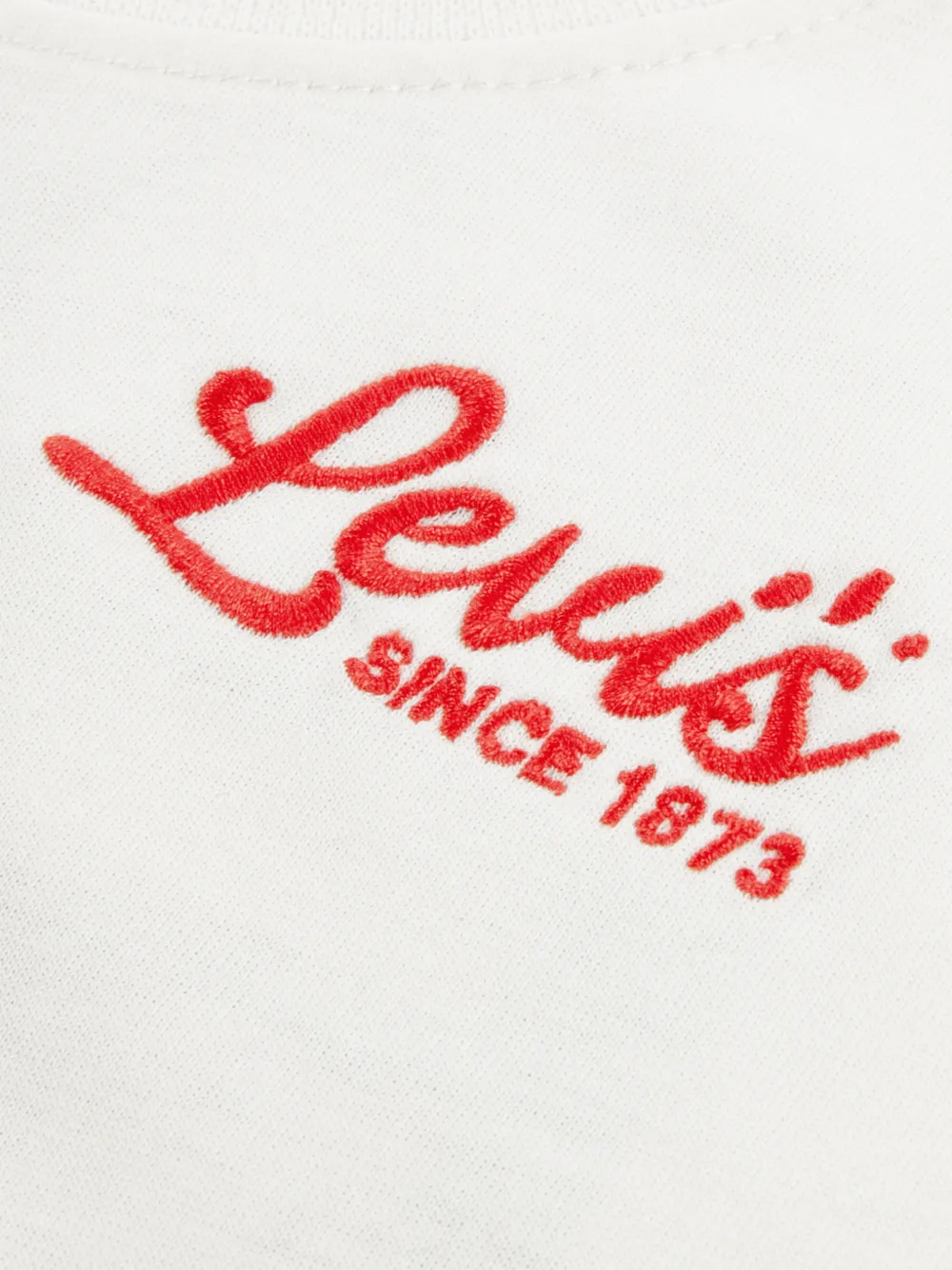 Levi's Kids graphic-print T-shirt Wit