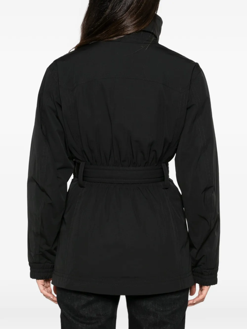 Moncler Grenoble Caramany belted jacket Zwart
