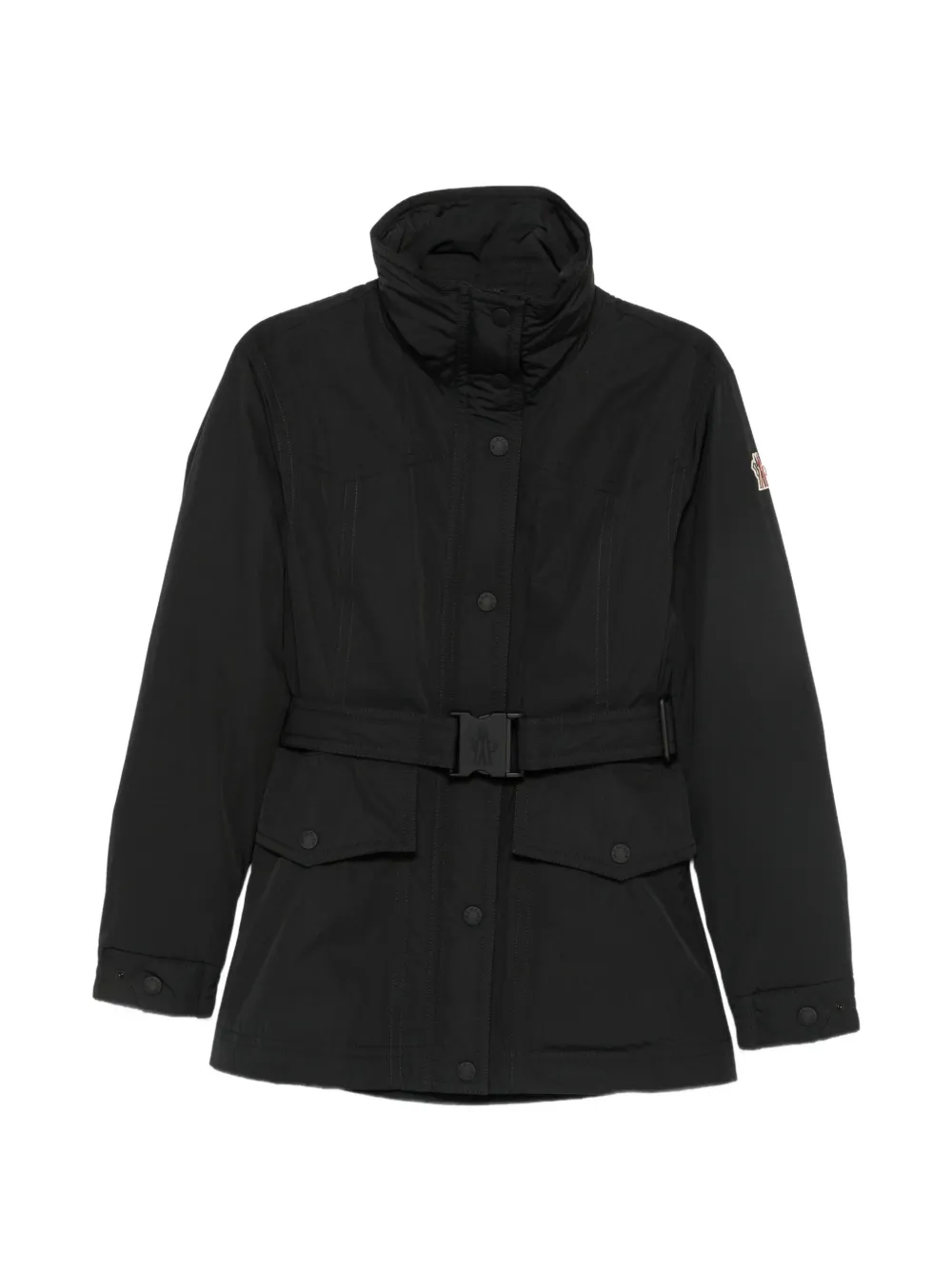 Moncler Grenoble Caramany belted jacket Zwart