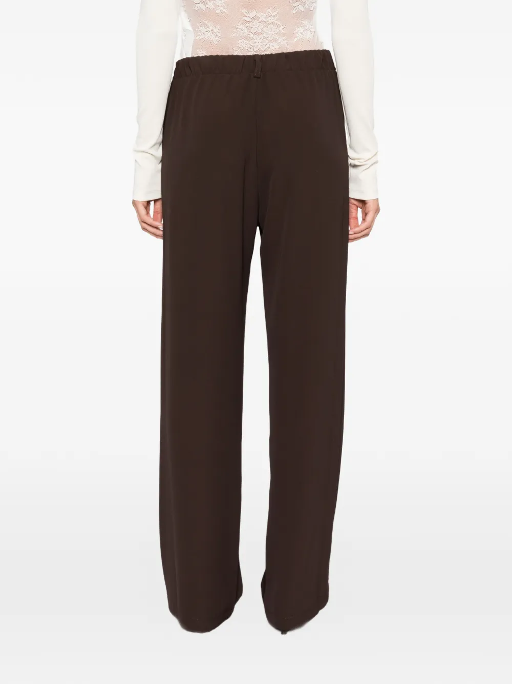 IMPERIAL drawstring wide-leg trousers Bruin