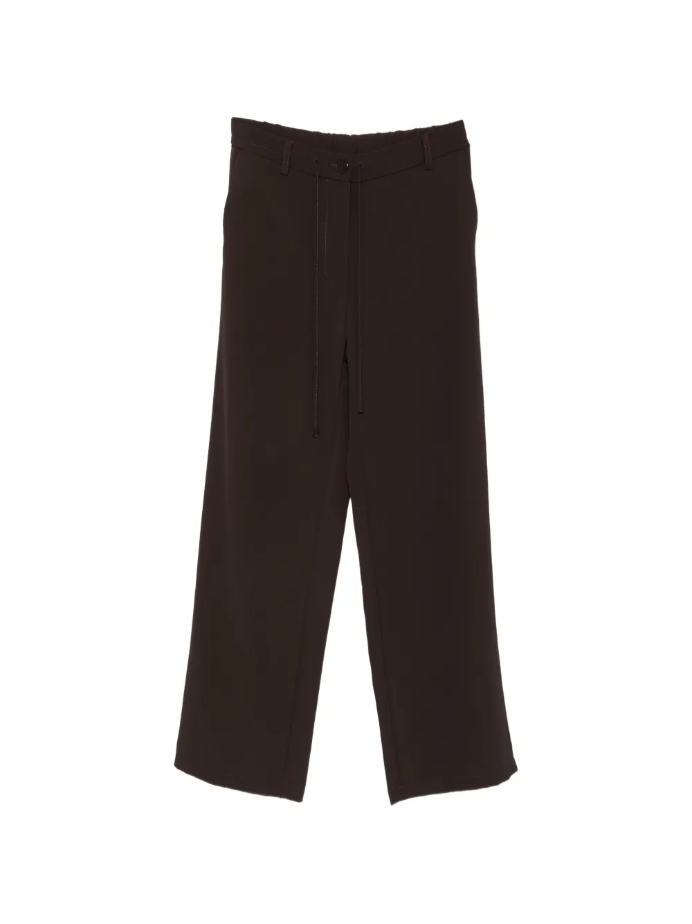 IMPERIAL drawstring wide-leg trousers