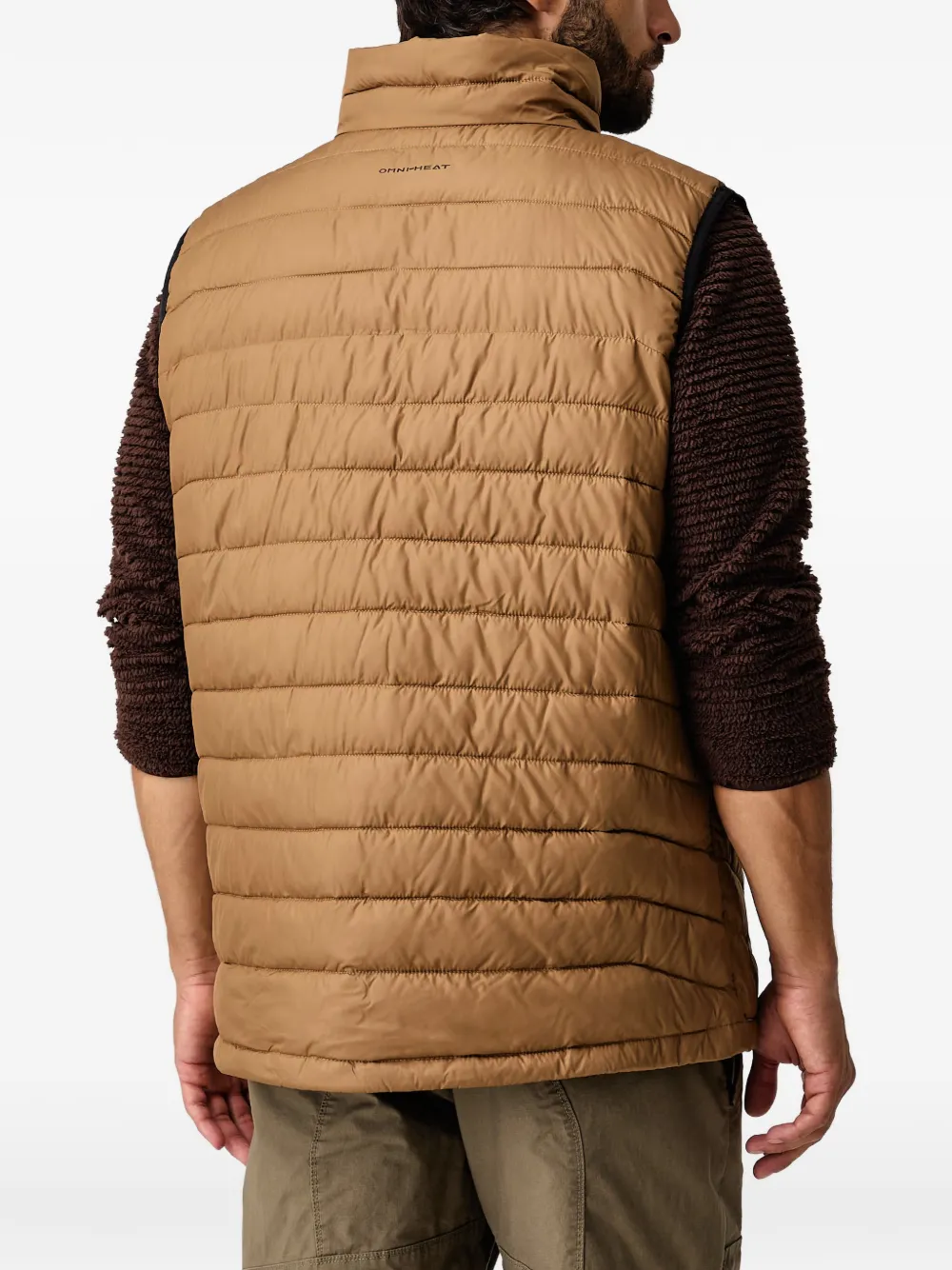 Columbia quilted gilet Bruin