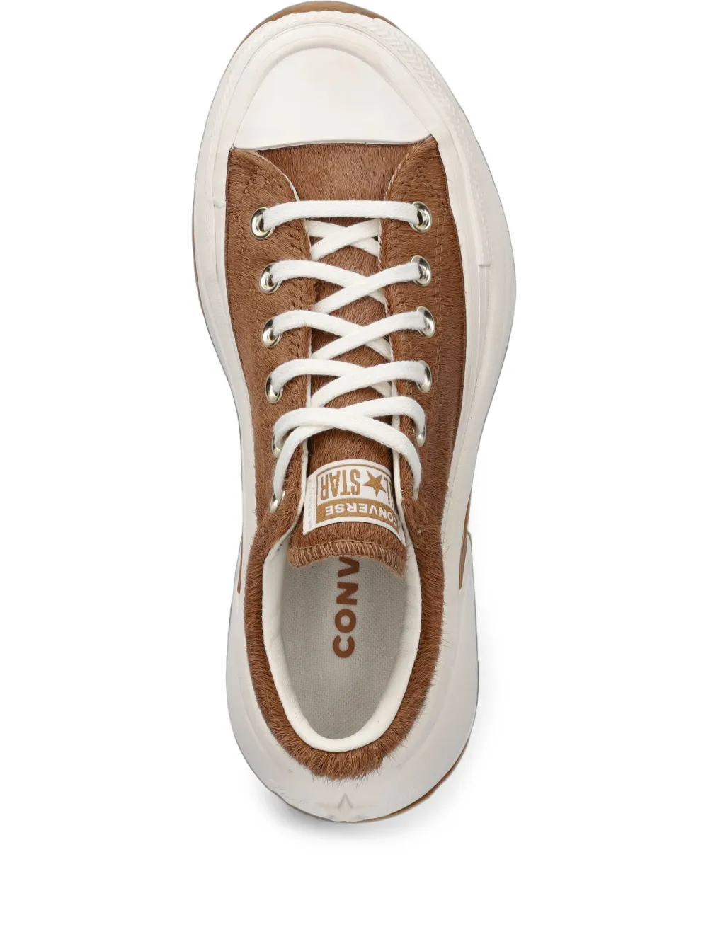 Converse Run Star Crush pony-hair platform sneakers Bruin