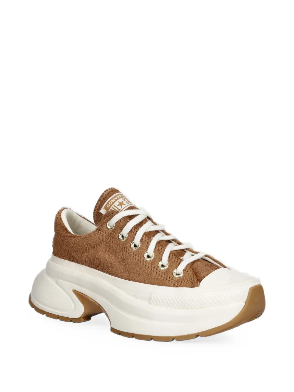 Converse Run Star Crush pony-hair platform sneakers Bruin