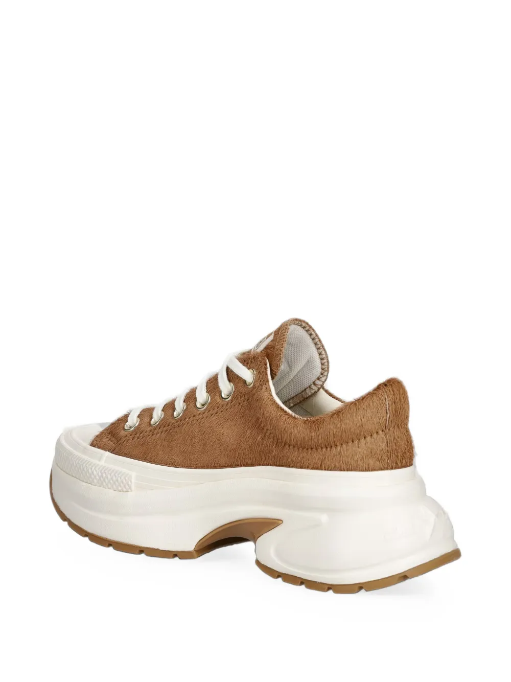 Converse Run Star Crush pony-hair platform sneakers Bruin