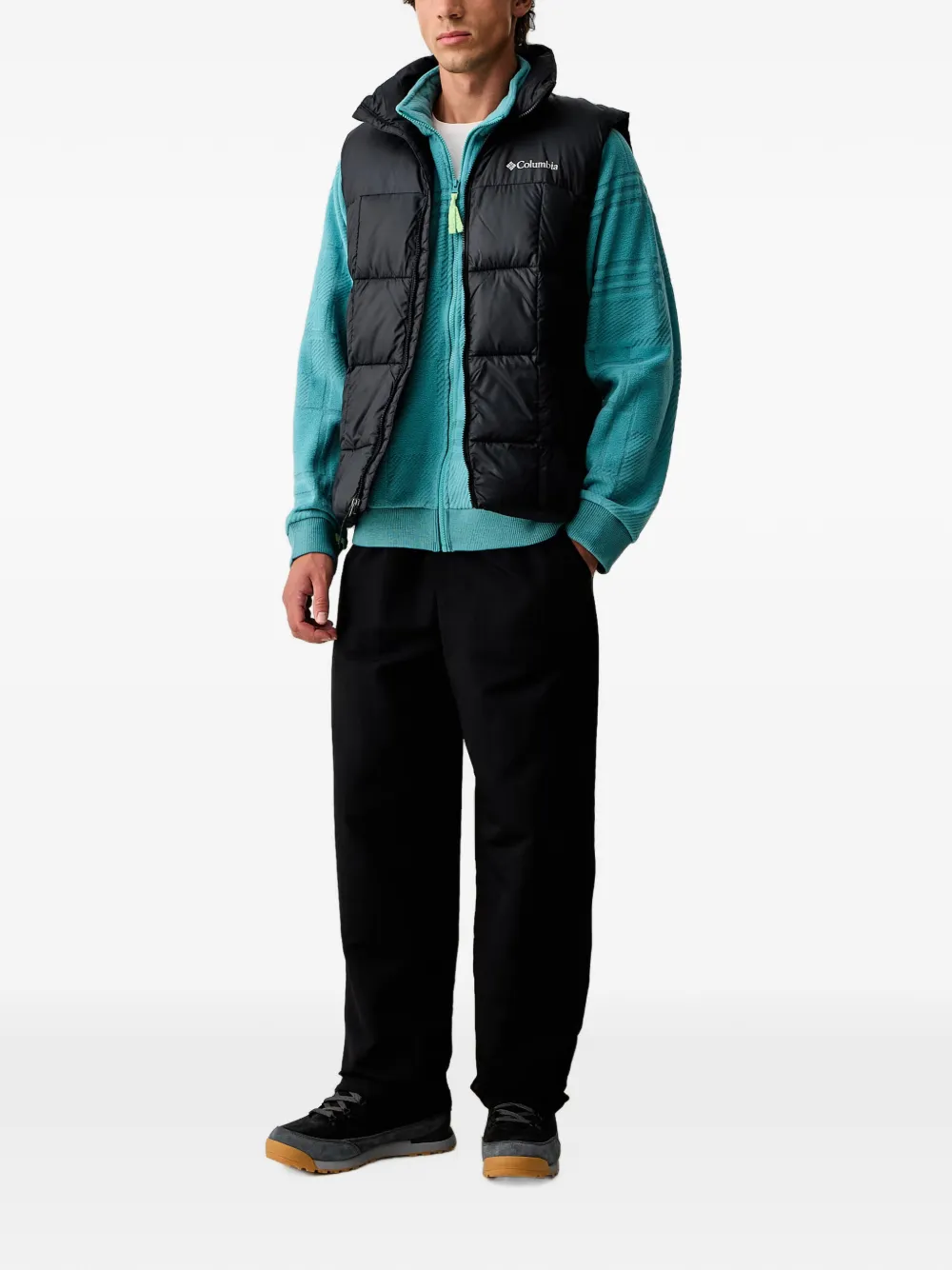 Columbia Puffect gewatteerde bodywarmer Zwart