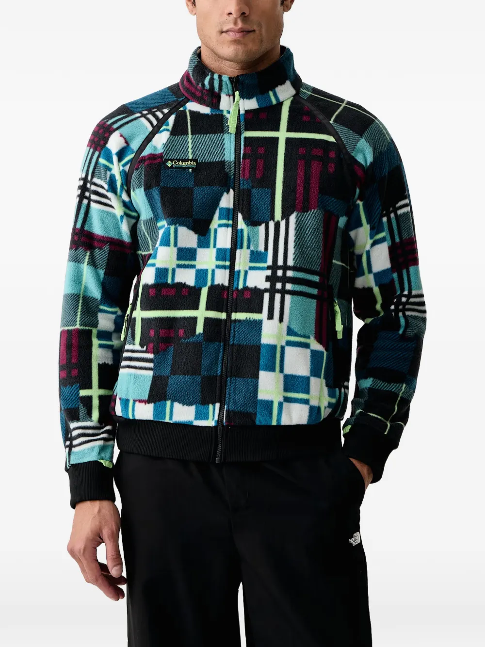 Columbia Bugaboo 1986 checkered jacket