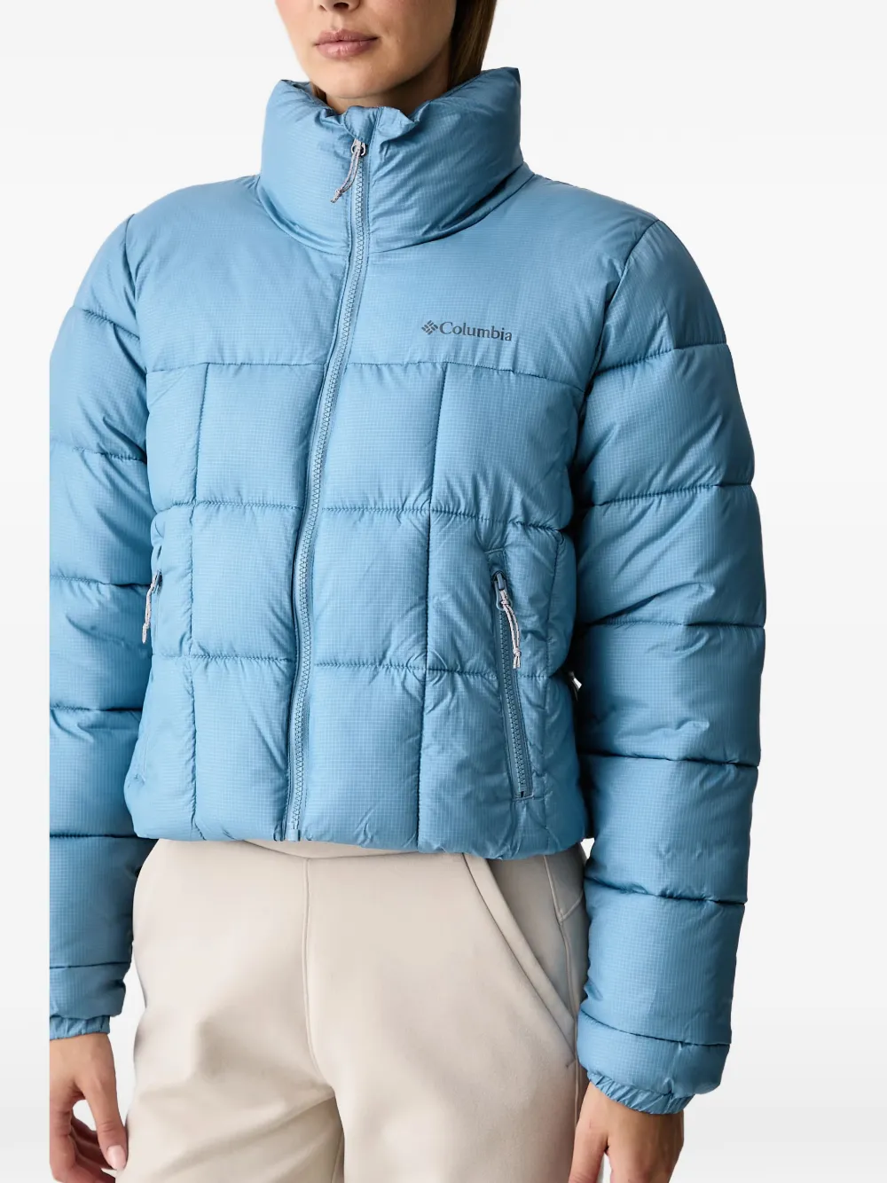 Columbia Ripstop gewatteerd jack Blauw
