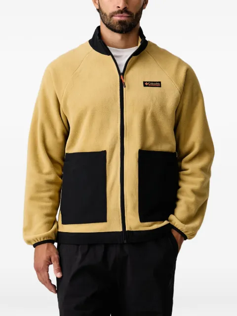 Columbia Sauvie fleece-texture zip-up sweater